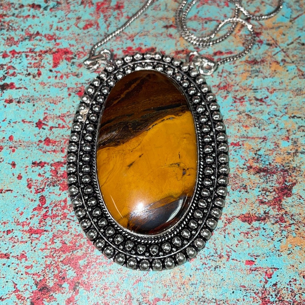 Huge Mookaite Necklace